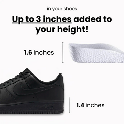 Amari Lift Insoles III height measurement diagram