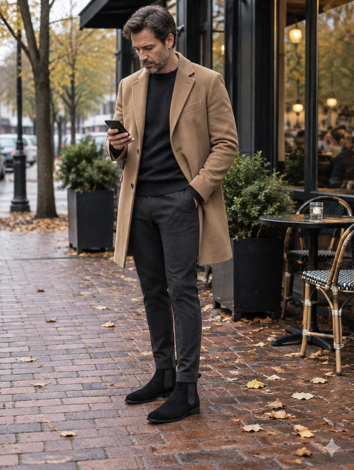 Man wearing Amari 