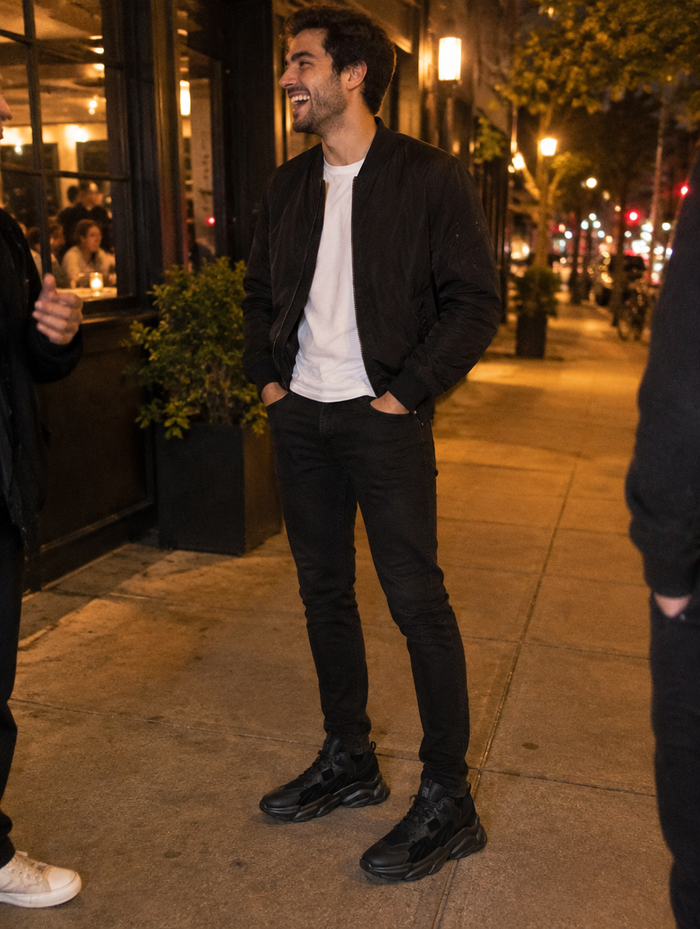 Man wearing Amari 