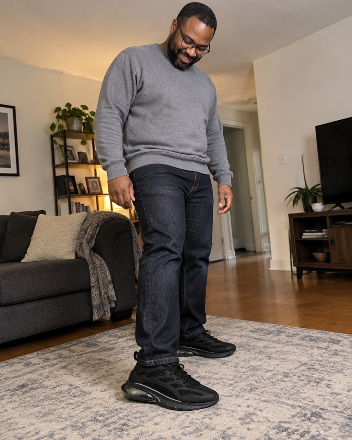 Man wearing Amari 