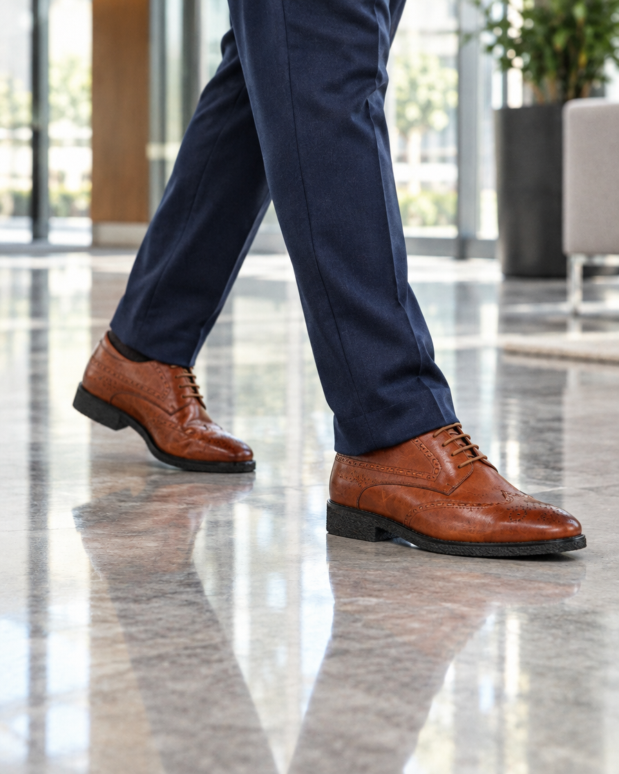 Stellato worn on foot