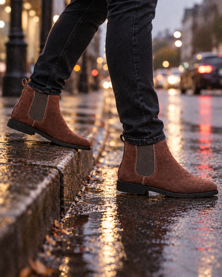 Milano Edizione worn on foot